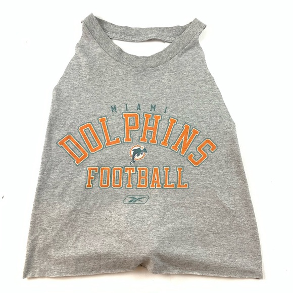 Tops - Miami Dolphins Repurposed Halter Top Women’s Small